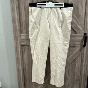 Women’s GAP Tailored Crop Linen Pants, Size 16R. Worn once!